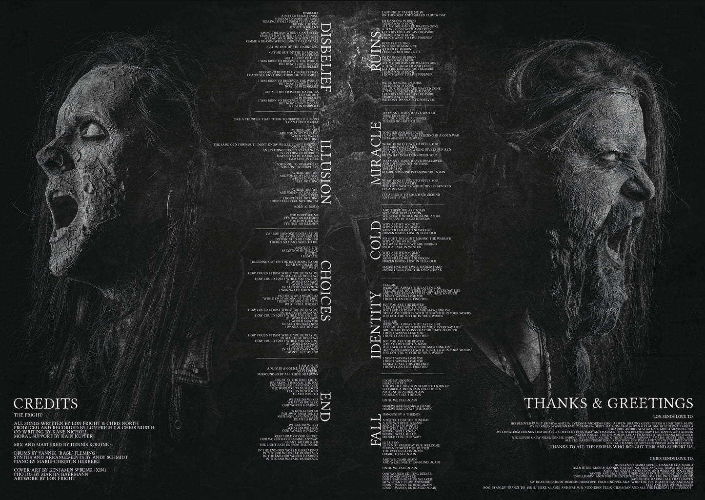 "Voices Within" - 180g gatefold black vinyl (2022)