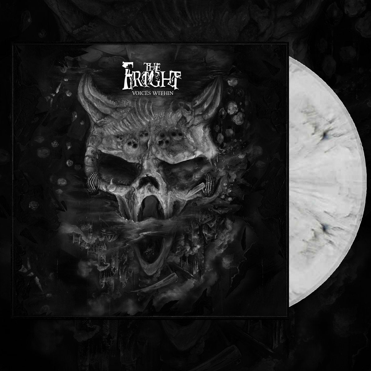 "Voices Within" - 180g gatefold white-marpled vinyl  (2022)